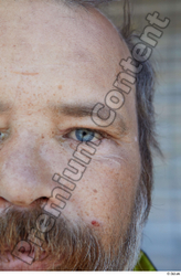 Eye Man White Casual Average Bearded Street photo references